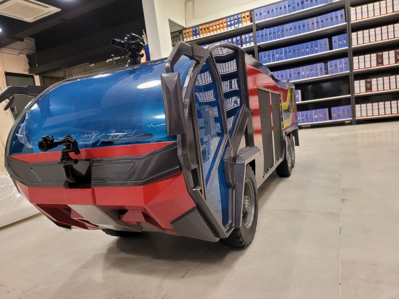 3D printed tracked vehicle produced by 3D Gadgets Malaysia