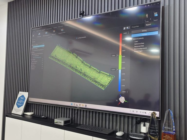 Long rail scanning